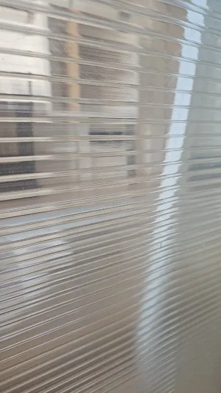 Puerta corredera de hierro