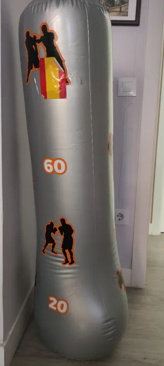 Saco de boxeo hinchable para entrenamiento