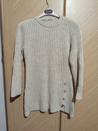 Maglione lungo a coste Piazza Italia