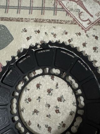 Platos Rotor QRings Carbono BCD110 Aero