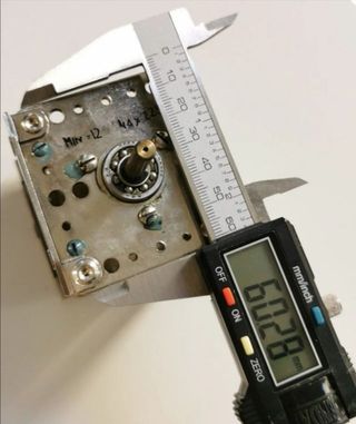 PHILIPS Radio 2x112pF condensador variable aire