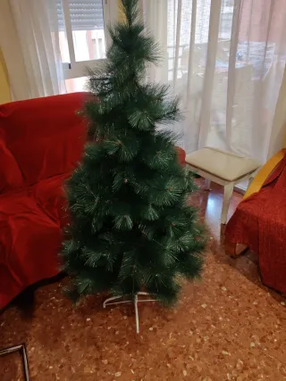 Árbol de Navidad verde artificial