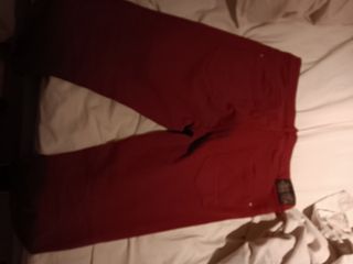 Pantalón Springfield Slim W32 Rojo