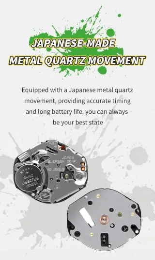 Reloj Naviforce Hombre Negro y Amarillo