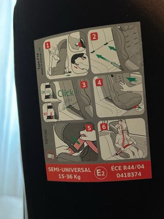 Silla de coche Nania Isofix