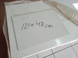 Bancada con pila de fibra