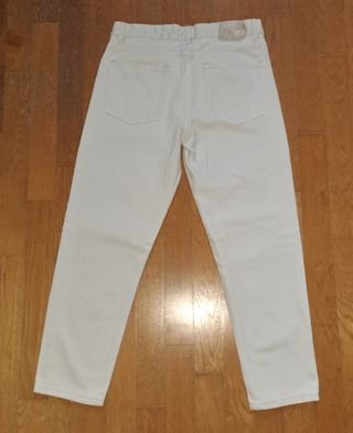 Jeans Bershka Bianchi Straight Vintage