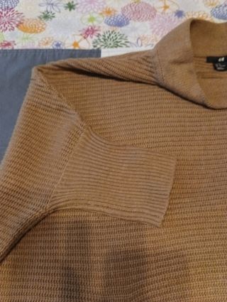 Jersey mujer marrón talla L