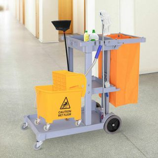 Carro Limpieza Profesional Plástico