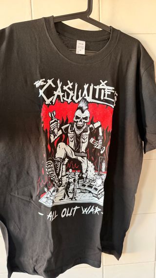 Camiseta The Casualties All Out War Talla L