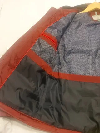 Chamarra acolchada hombre , color granate,