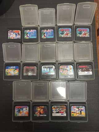 Lotto Stock di 14 videogiochi SEGA Game Gear