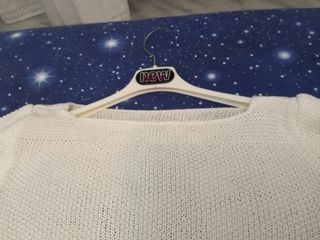 Maglia traforata a due disegni