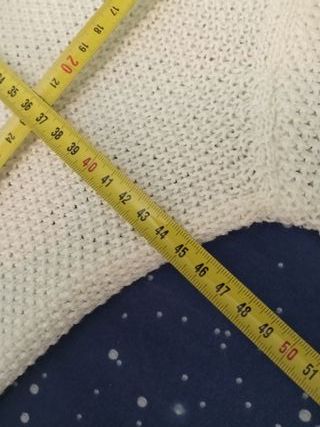 Maglia traforata a due disegni