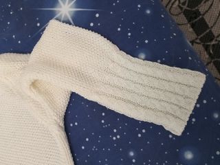 Maglia traforata a due disegni