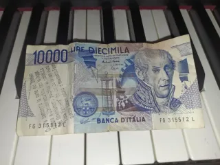 10.000 Lire Lista Pannella restituzione soldi