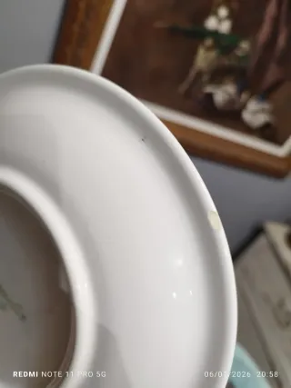 Vajilla porcelana italiana 9 piezas