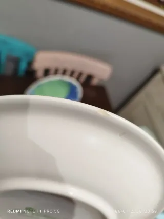 Vajilla porcelana italiana 9 piezas