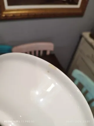 Vajilla porcelana italiana 9 piezas