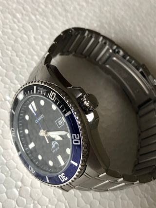 Casio Marlin  bracciale acciaio  MDV 106 NUOVO