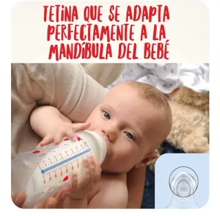 Set 3 Biberones NUK Anticolicos