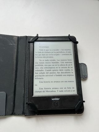 Ebook Wolder miBuk Mirage Negro con funda