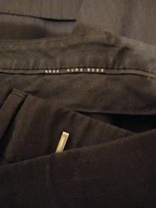 Traje negro para boda