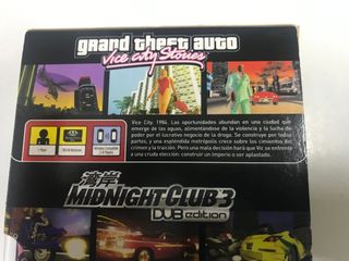 Pack PSP GTA Vice City Stories + Midnight Club 3