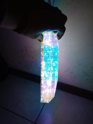 Cuore LED Luminoso 3D Multicolore