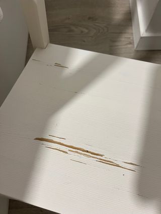 Mesita de noche Hemnes Ikea blanca 2 unidades.