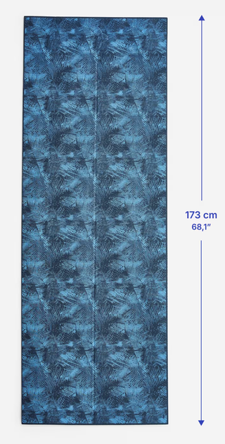 Esterilla de yoga azul verdoso