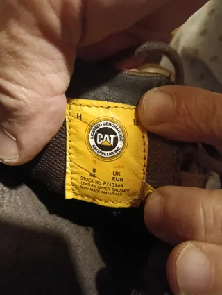 Zapatos de cuero Caterpillar