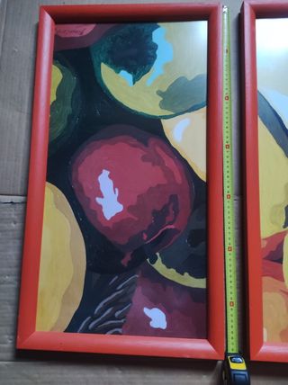 Cuadros decorativos frutas