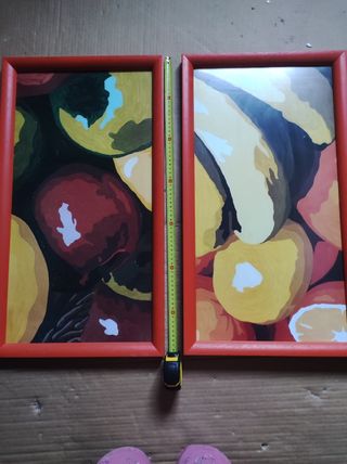 Cuadros decorativos frutas