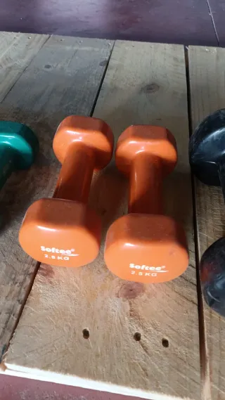 Juego de Pesas de Colores