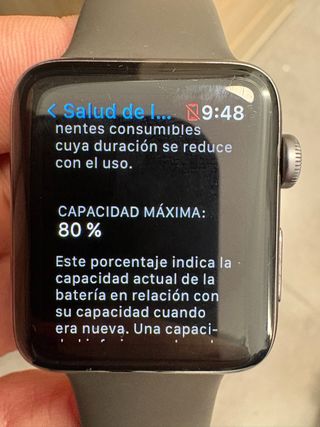 Apple Watch Serie 3 42mm Gris Espacial
