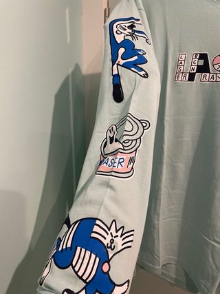 Camiseta Laser Bcn Manga Larga Talla L