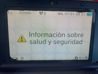 New Nintendo 3DS XL Azul Top IPS