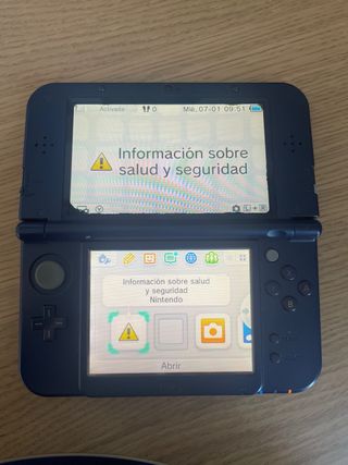 New Nintendo 3DS XL Azul Top IPS