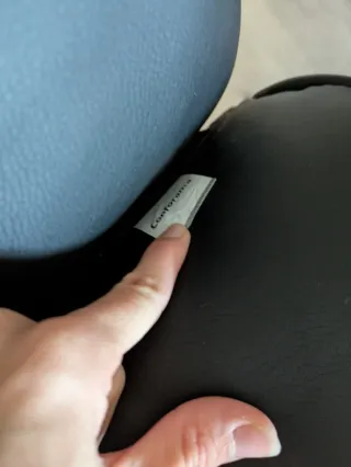 Sillón polipiel extensible con reposapiés