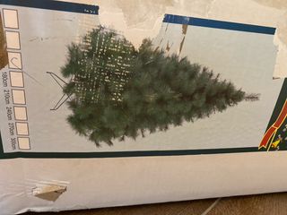 Árbol de Navidad artificial verde