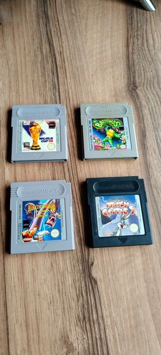 Set 4 giochi Nintendo Game Boy