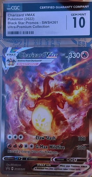 Charizard VMAX SWSH261 CGC 10