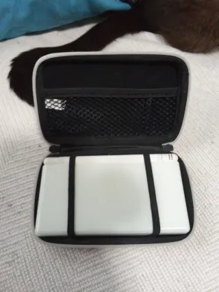 Nintendo DS Lite Blanca + Estuche + cargador