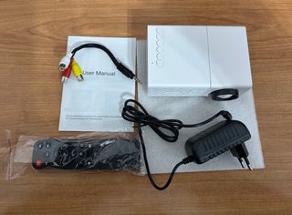 Mini proyector blanco
