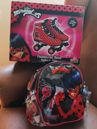 Patines Talla 33 Miraculous Ladybug