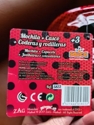 Patines Talla 33 Miraculous Ladybug
