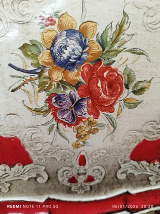 Bandeja estilo veneciano madera