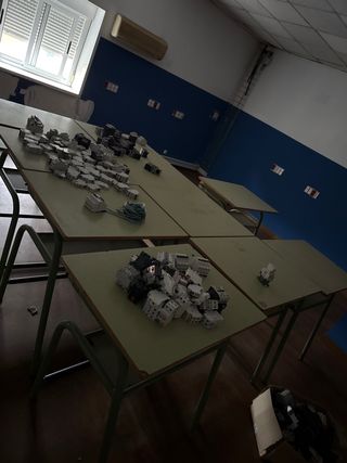 Mesas pupitre escolares