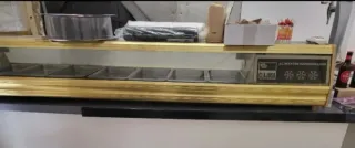 Vitrina refrigerada para alimentos